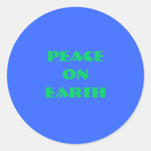 Peace On Earth  Stickers