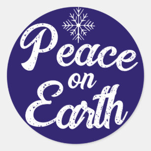 Peace on Earth Stickers