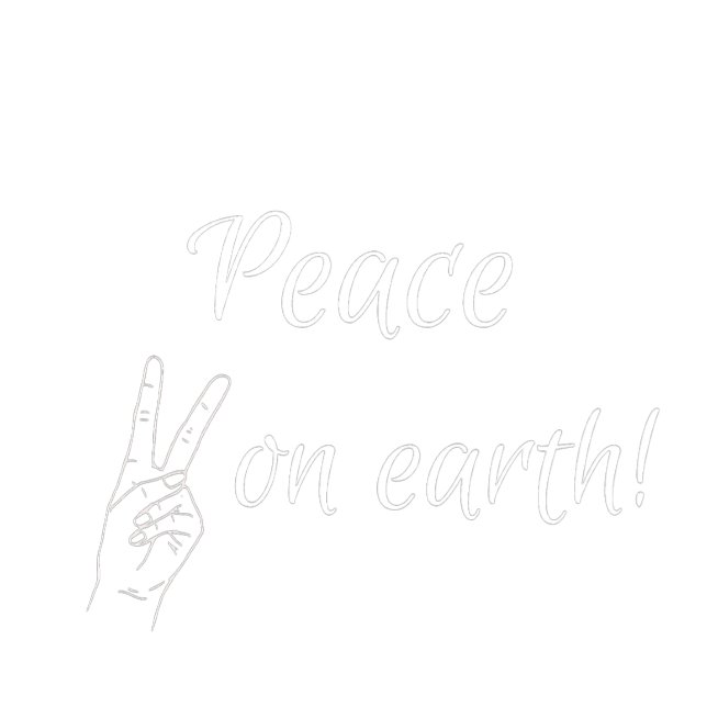 Peace on earth!  T-Shirt (Creator Uploaded)