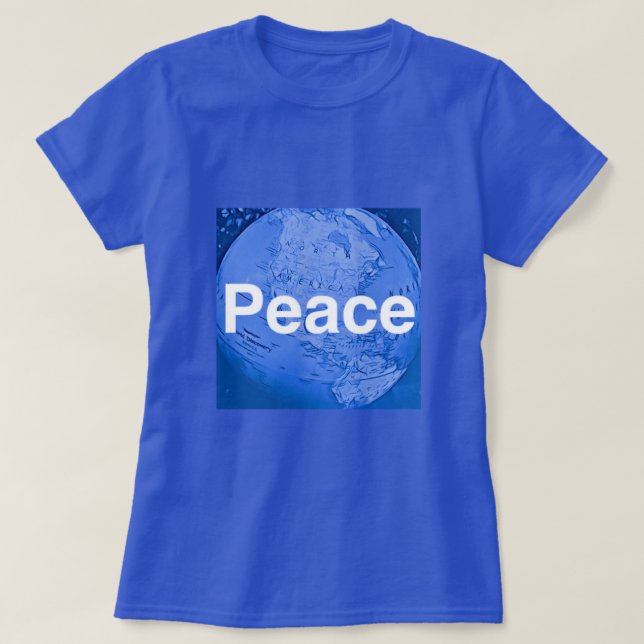 Peace on earth t-shirt (Design Front)