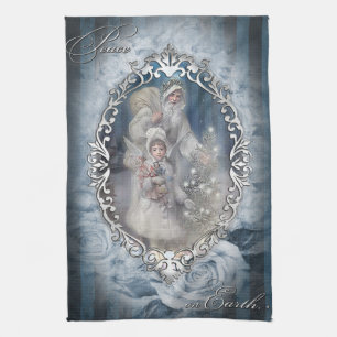 Peace on Earth Tea Towel