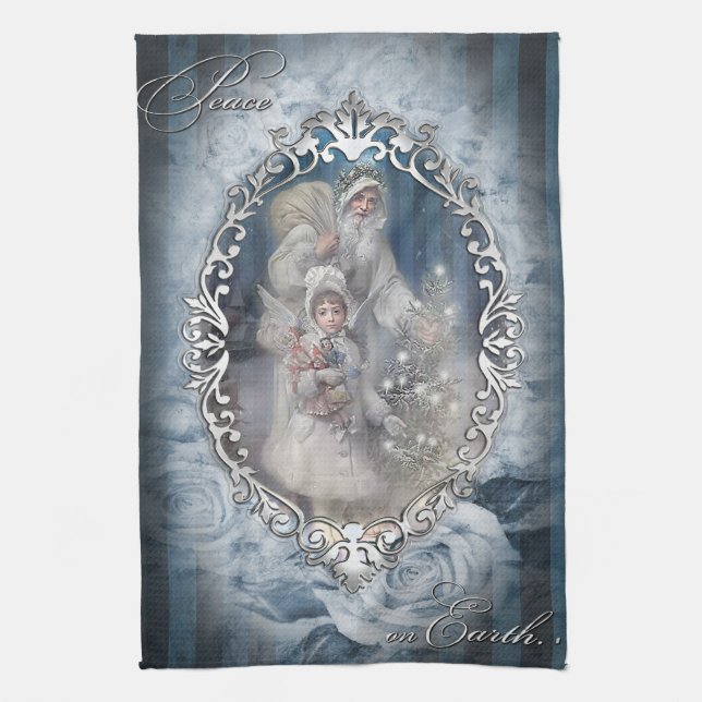 Peace on Earth Tea Towel (Vertical)