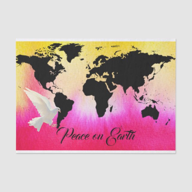 Peace on Earth Tissue Paper (Front)