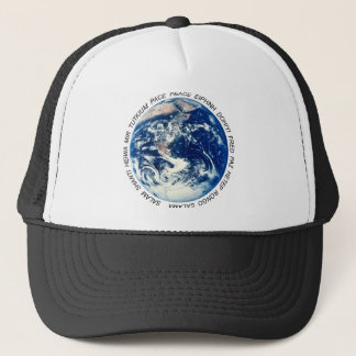 Peace on Earth Trucker Hat