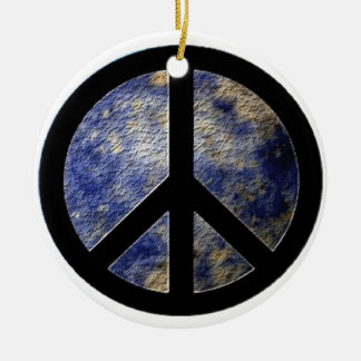 Peace on Earth World Globe Christmas ornament