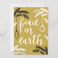 Peace on Earth Write Your Own Message