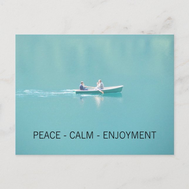 Peace on the Lake Postcard (Front)