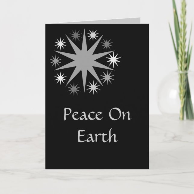 Peace OnEarth Holiday Card (Front)