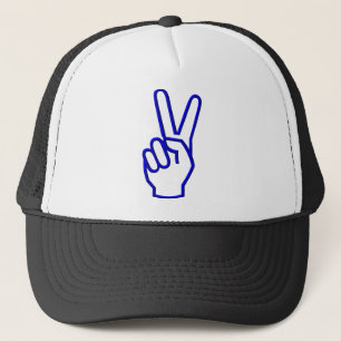 Peace or V for Victory Trucker Hat