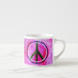 ...peace...original art by healingcolors... espresso cup