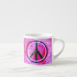 ...peace...original art by healingcolors... espresso cup