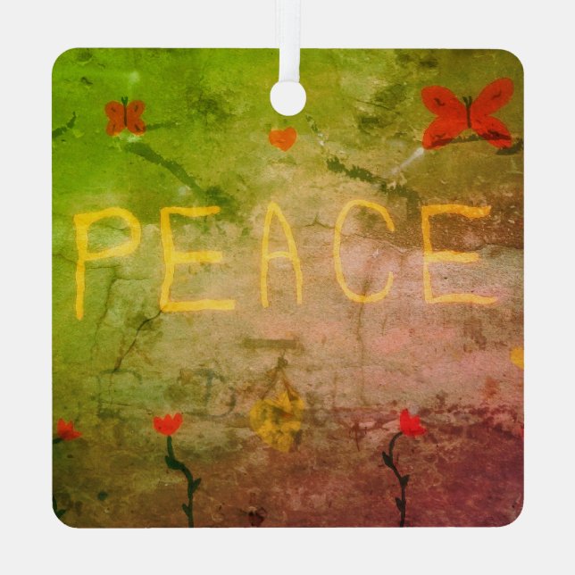Peace Ornament (Back)