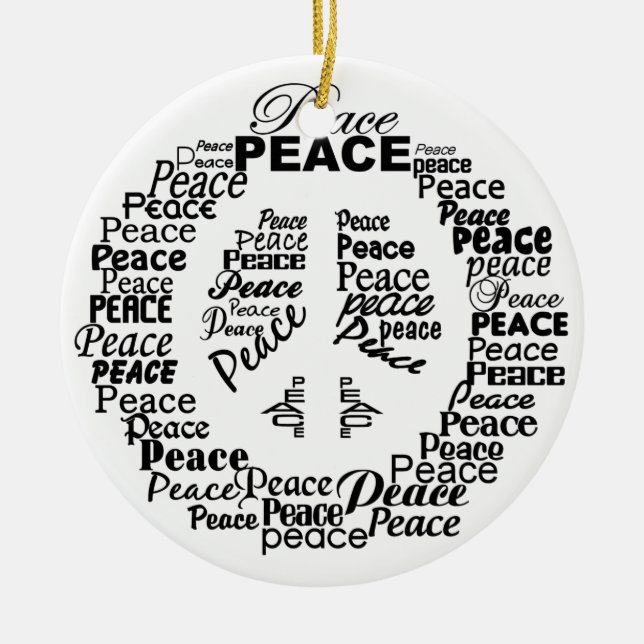 Peace ornament (Front)