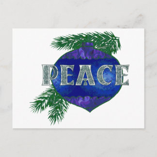 Peace Ornament Postcard
