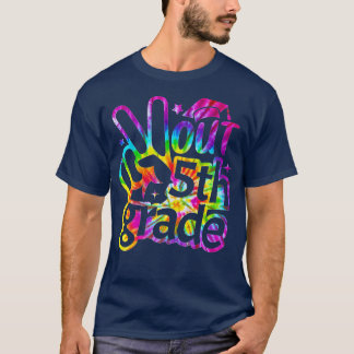 Peace Out 5th Grade Graduation Last Day Of School  T-Shirt