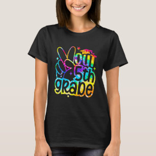 Peace Out 5th Grade Graduation Last Day Of School T-Shirt