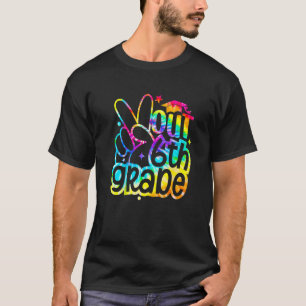 Peace Out 6th Grade Graduation Last Day Of School  T-Shirt