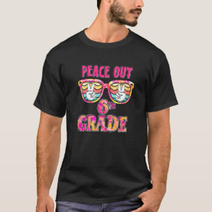 Peace Out 6th Sixth Grade Graduation Last Day Of S T-Shirt