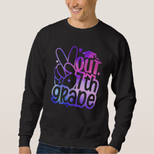 Peace Out 7th Grade Graduation Last Day Of School Sweatshirt