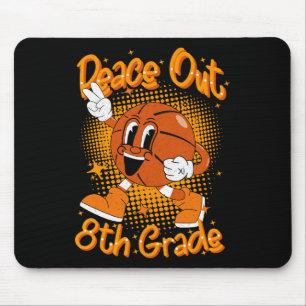 Peace Out 8th Eighth Grade Graduation Last Day Of Mouse Mat