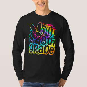 Peace Out 8th Grade Graduation Last Day Of School T-Shirt