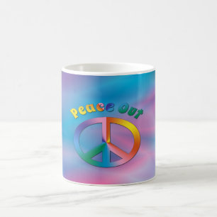 Peace Out! Coffee Mug