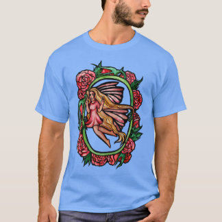 Peace Out Fairy Peaceful Roses Garden T-Shirt