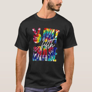 Peace Out Fifth Grade Tie Dye Graduation 5th Grad T-Shirt