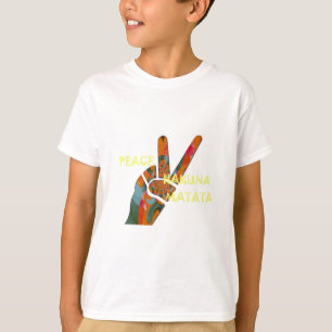 Peace Out: Hakuna Matata Vibes Sign T-Shirt