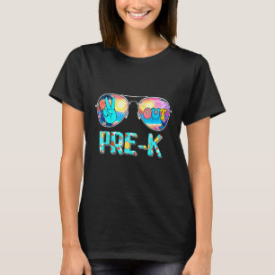 Peace Out Pre K Teachers Last Day Of School Summer T-Shirt
