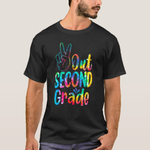 Peace Out Second Grade  Last Day Of School 2nd Gra T-Shirt
