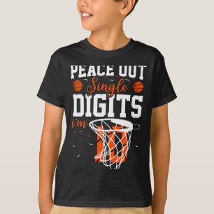 Peace out single digits im 10 birthday t shirt