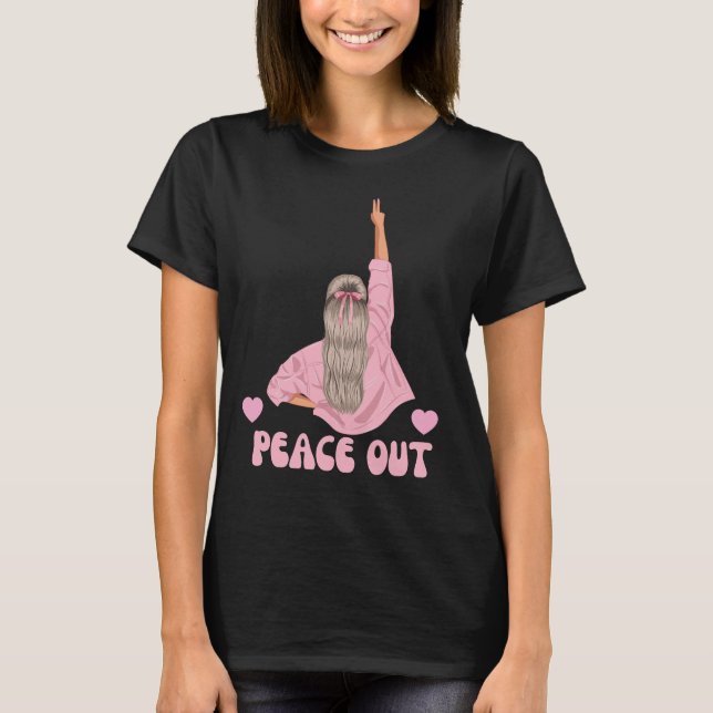 Peace Out T-Shirt (Front)
