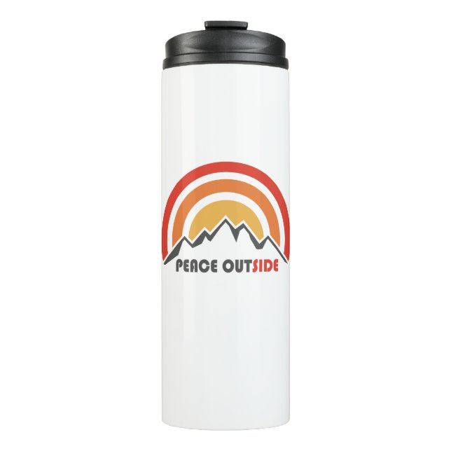 Peace Outside Thermal Tumbler (Front)
