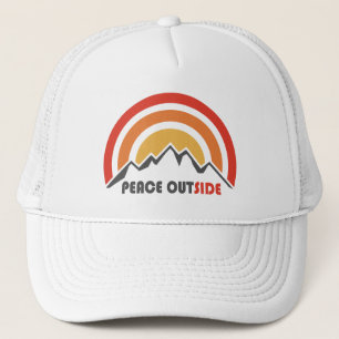 Peace Outside Trucker Hat