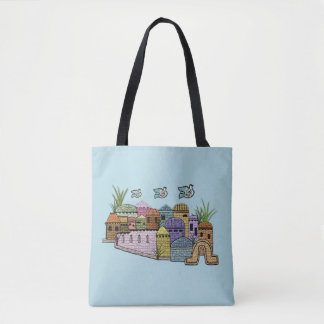 Peace over Jerusalem Tote Bag