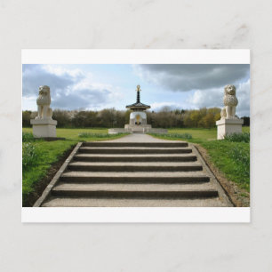 Peace Pagoda, Milton Keynes Postcard