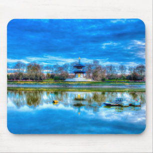 Peace Pagoda Mouse Mat