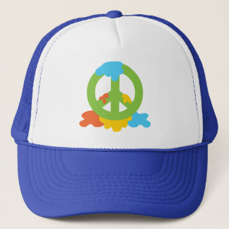 Peace Paint Trucker Hat