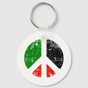 Peace Palestine Key Ring