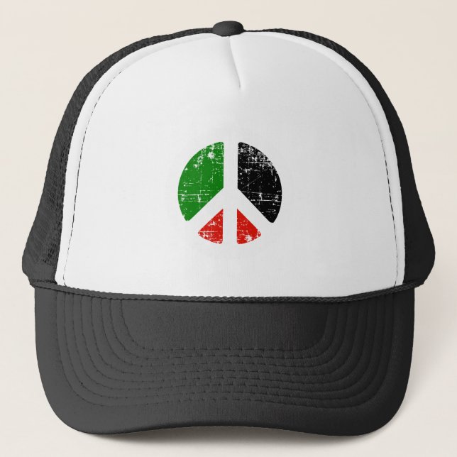 Peace Palestine Trucker Hat (Front)