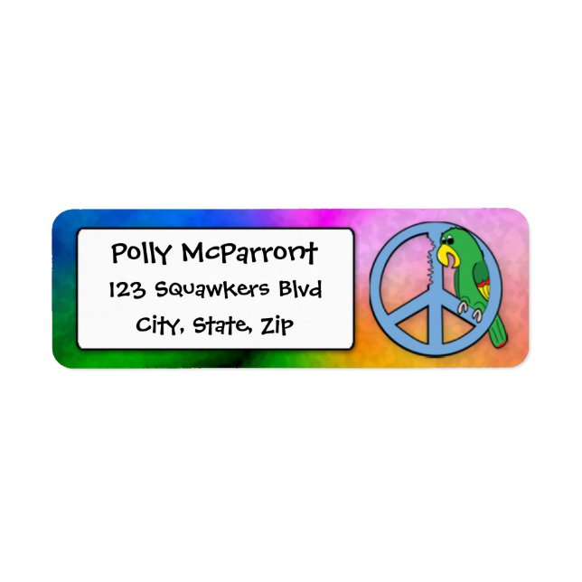 Peace Parrot (Front)