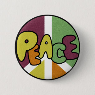 Peace Patch 6 Cm Round Badge