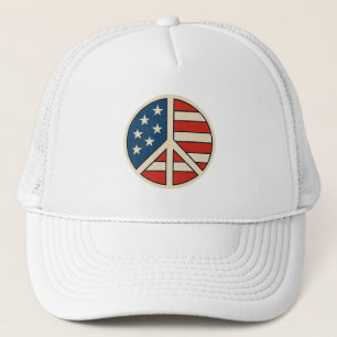 Peace & Patriotism Trucker Hat