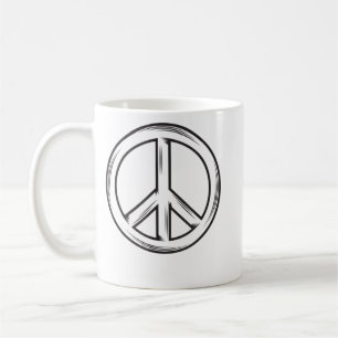 Peace Peace Sign for Men and Women  Coffee Mug