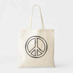 Peace Peace Sign for Men and Women Tote Bag