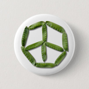 Peace Peas 2 button