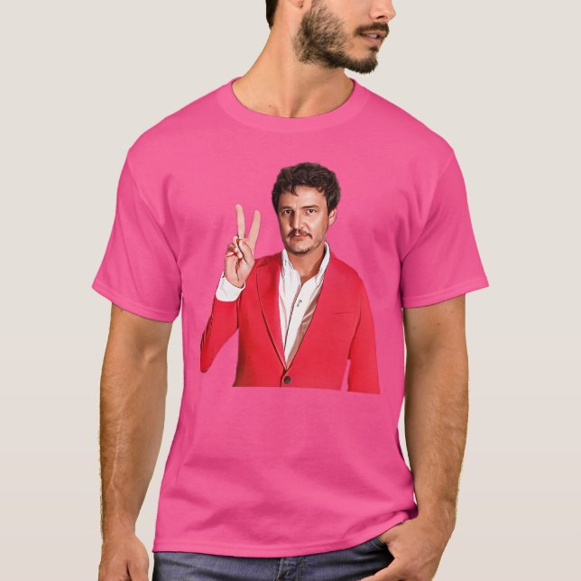 Peace Pedro Pascal T-Shirt (Front)