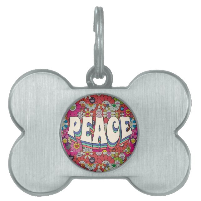 Peace Pet ID Tag (Front)