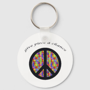 peace_piece key ring